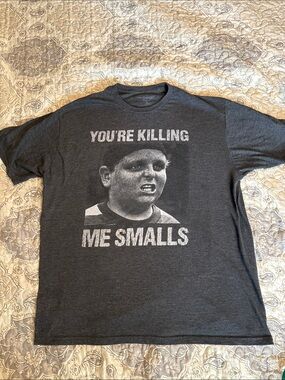 Charcoal Graphic Tee "You're Killing Me Smalls" sz XL